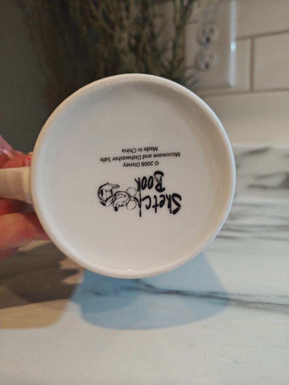 Disney Sketch Book Mickey Mouse & Pluto Character Construction Mugs – Set of 2 - Picture 14 of 14